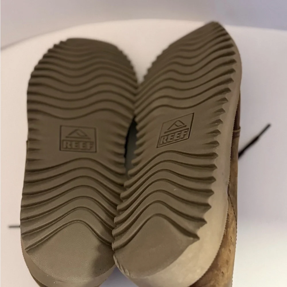 Reef Leucadian Brown Leather Chukka Boots Men’s 13